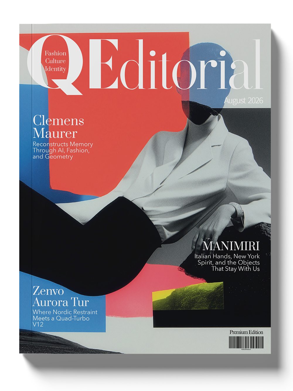 Clemens Maurer Reconstructs Memory Through AI, Fashion, and Geometry