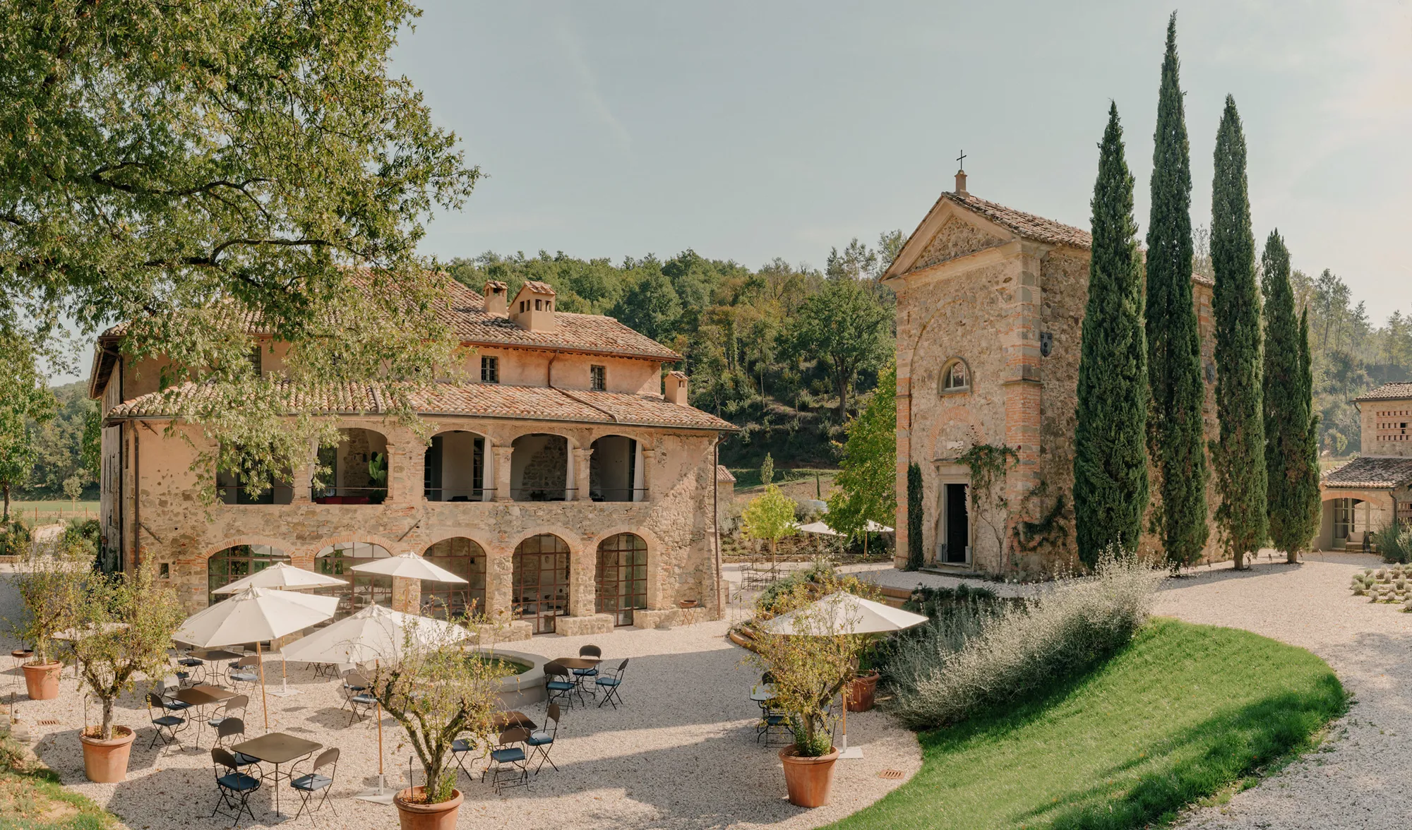 Vocabolo Moscatelli: Inside a 12th-Century Monastery in the Umbrian Countryside